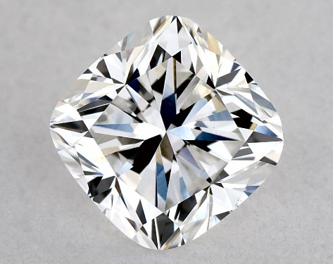 GIA 1.53 Carat E-VS1 Ideal Cut Cushion Modified Lab-Grown Diamond